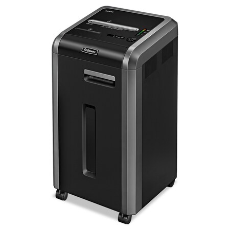 Fellowes Paper Shredder, Micr, 225Mi, Black FEL4620001